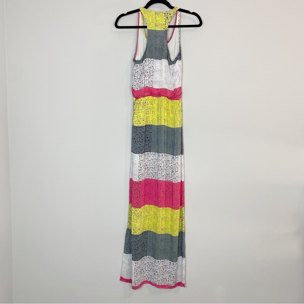 Splendid Colorblock Maxi Racerback Dress - Picture 6 of 9